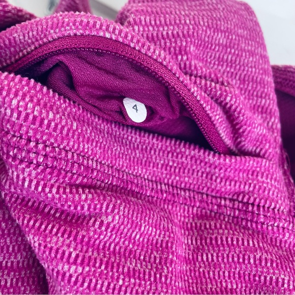 Lululemon Base Runner 1/2 Zip
Mini Check Pique Raspberry / Raspberry - Picture 8 of 14